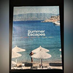 Travel & Leisure Magazine Summer Escapes Issue June 2025 Brand New